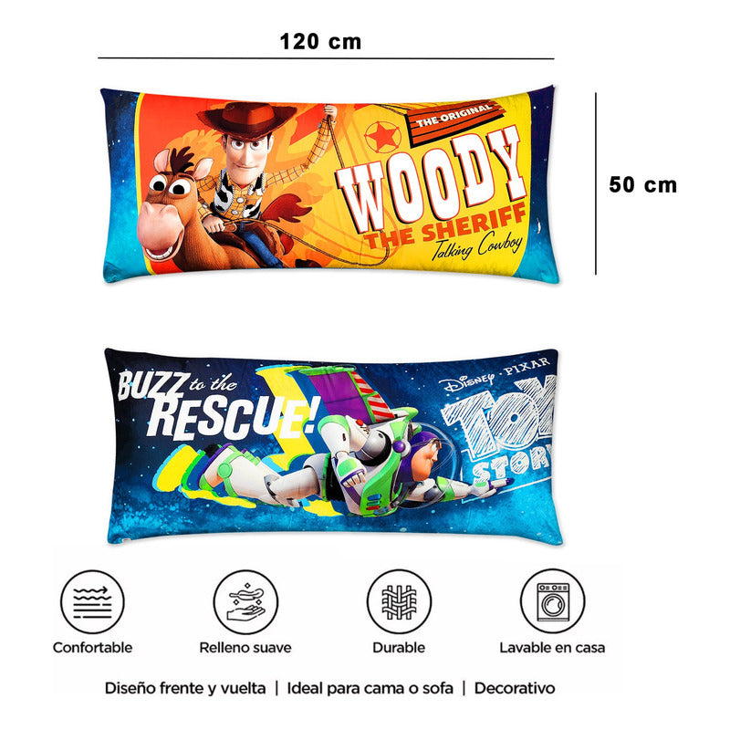 Almohada Súper Jumbo Ligera 120x50 Doble Vista Providencia®