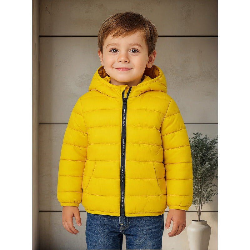 Chamarra De Niño Mod.4437 Color Mostaza Marca Mayoral® Mostaza 3 Años Lisa