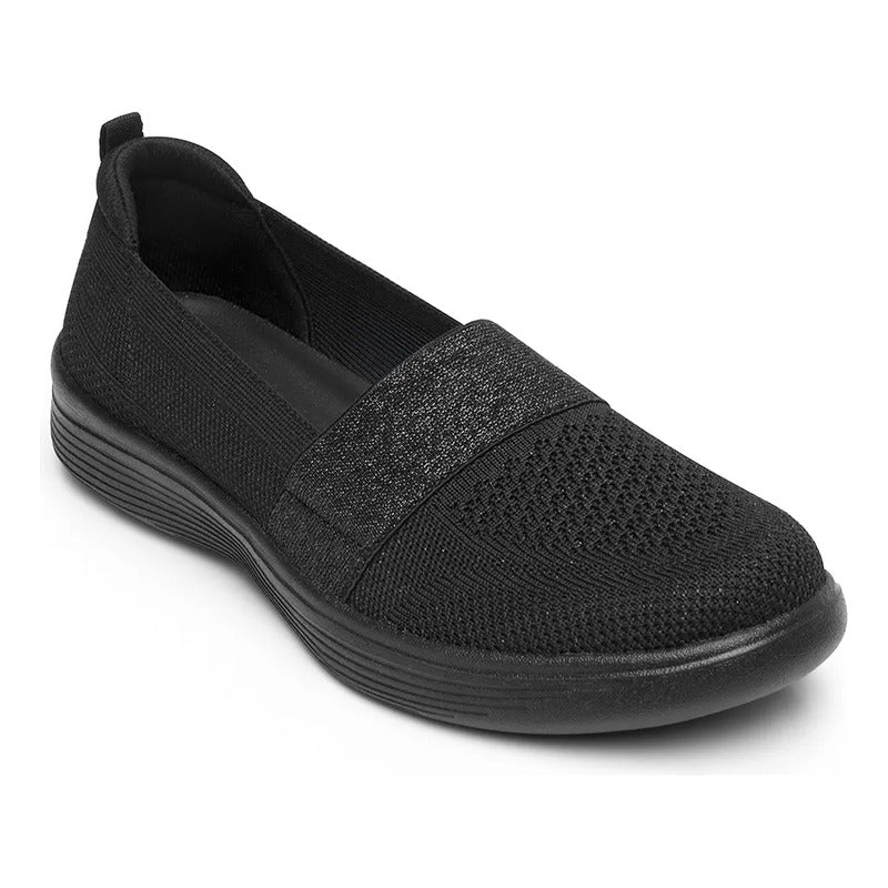 Tenis Casual Tejido Slip On Para Mujer 104932 Marca Flexi®