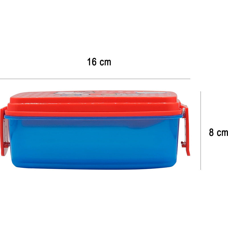 Recipiente Para Comida Con Cubiertos Diseños Animados