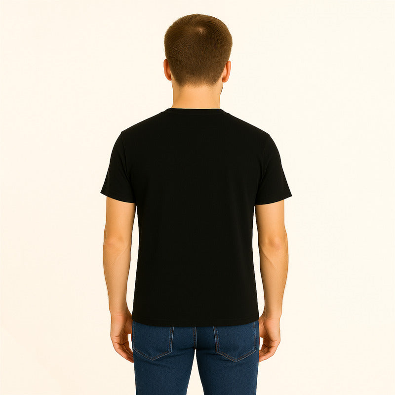 Playera De Hombre Con Estampado De Películas American Level® Negro Slytherin G Lisa
