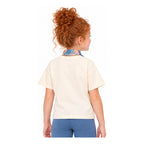 Blusa Con Mascada Para Niña Mod.3009 Marca Mayoral® Hueso Lisa 9 Años