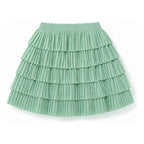 Falda Tul Plisado Para Niña Mod.4902 Marca Mayoral® Verde Jade Tul Pisado 4 Años