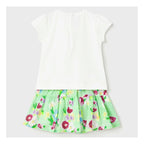 Conjunto Para Bebé Blusa+falda Mod.1979 Marca Mayoral® Agua 9 Meses