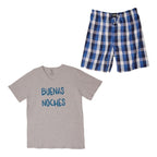 Pijama Para Hombre Con Playera Y Short Marca Twins®