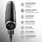 Secadora Profesional Iq2 Perfetto Con Base Ga.ma Italy® Negro