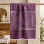 Servilleta De Cocina Multiusos Tejida 54 X 46cm Violeta Frutas