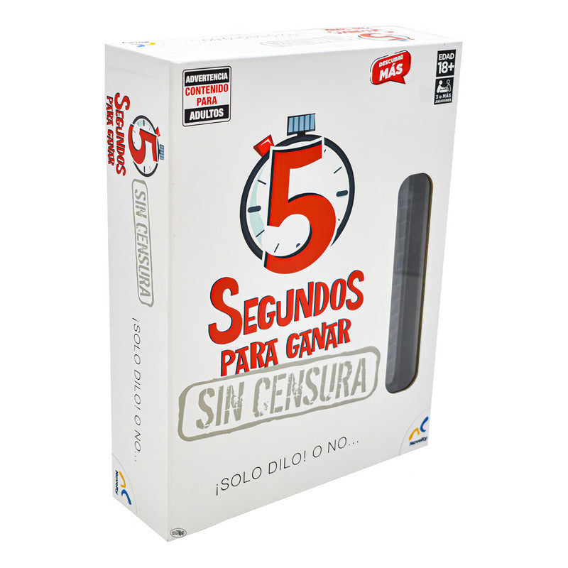 5 Segundos Para Ganar Sin Censura Juego De Mesa Novelty