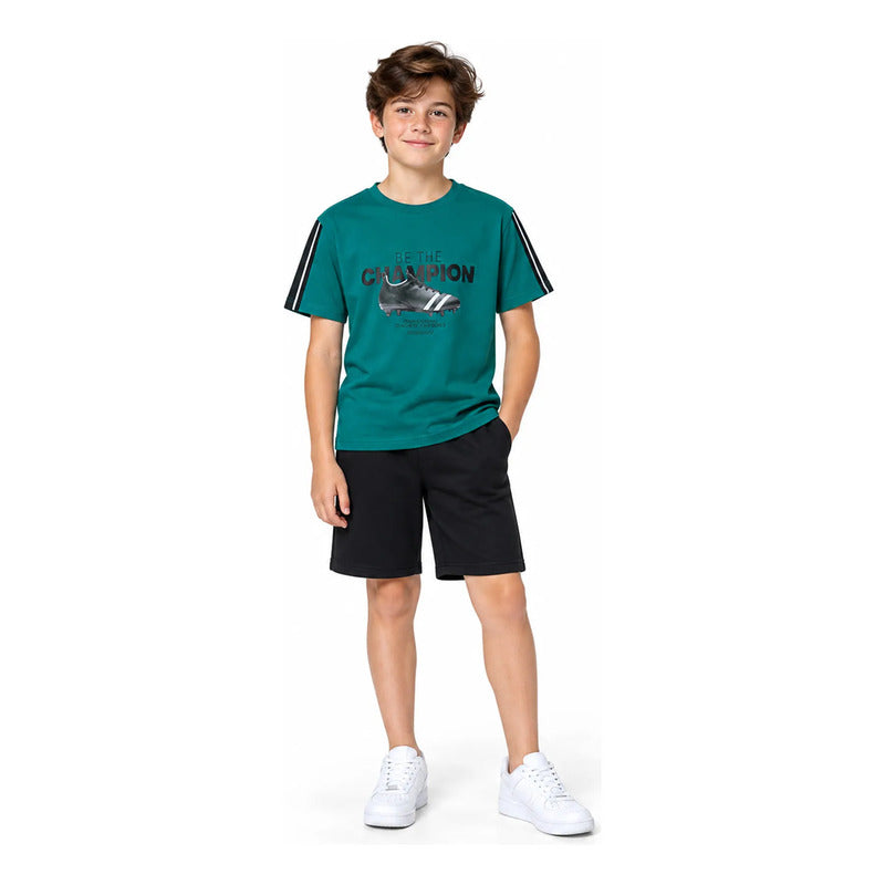 Conjunto Infantil Y Juvenil 6687 Marca Nukutavake Mayoral® Aqua Lisa 10 Años