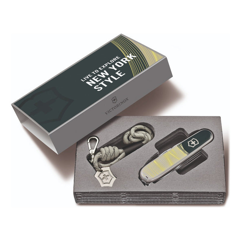 Victorinox Navaja Companion New York Style , 91 Mm Color Gris