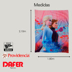 Cobertor Ligero Super Suave Matrimonial Diseños Providencia® Frozen 850 G Multicolor