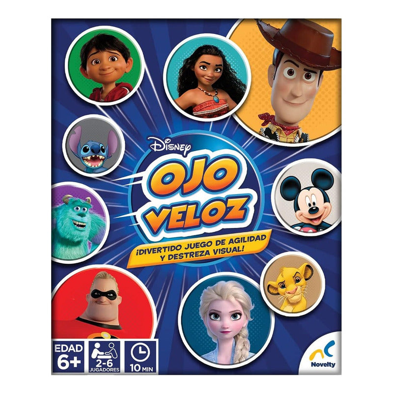 Juego De Mesa Ojo Veloz Mod.jca-2851 Marca Novelty®