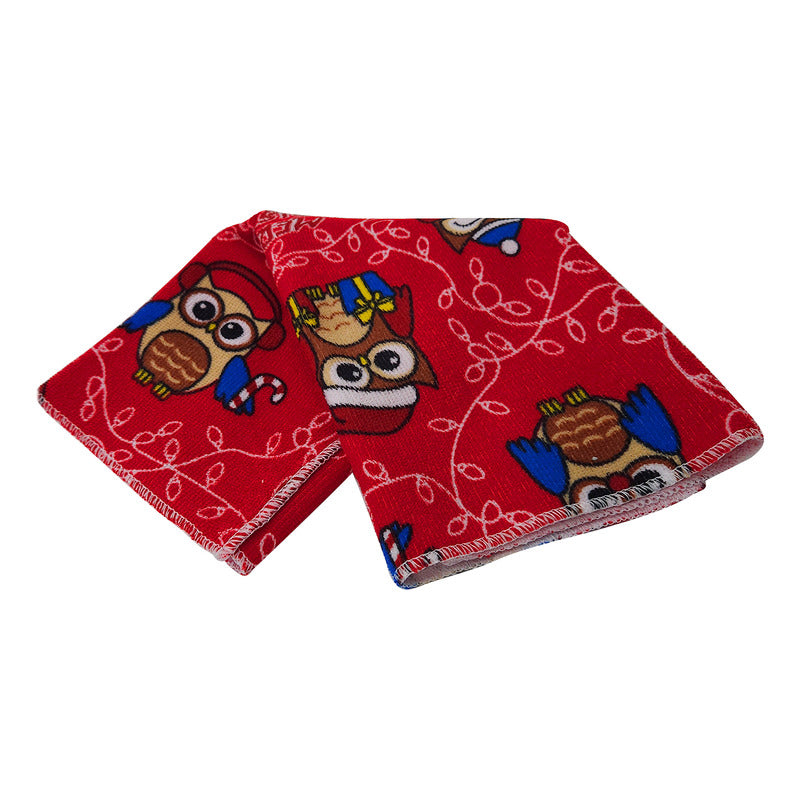 Servilleta De Cocina Multiusos Microfibra Estampada 40x40 Cm