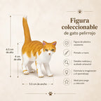 Figura Coleccionable Gato Pelirrojo 54031 Marca Papo®