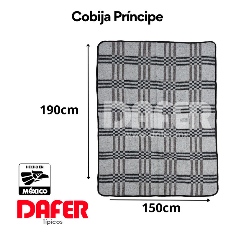 Cobija Mexicana Príncipe De Color Económica 1.9x1.5m