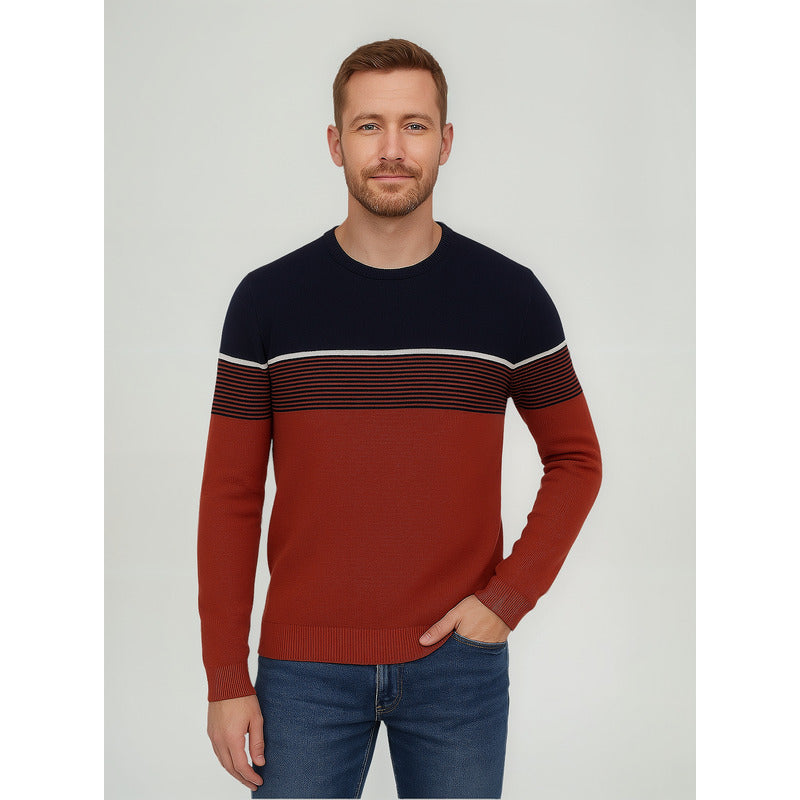 Suéter De Hombre Manga Larga Mod.121-5026al Marca Losan®