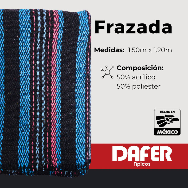 Frazada De Acrilico Afelpada Multiusos 1.20m X 1.50m Mod. Ac