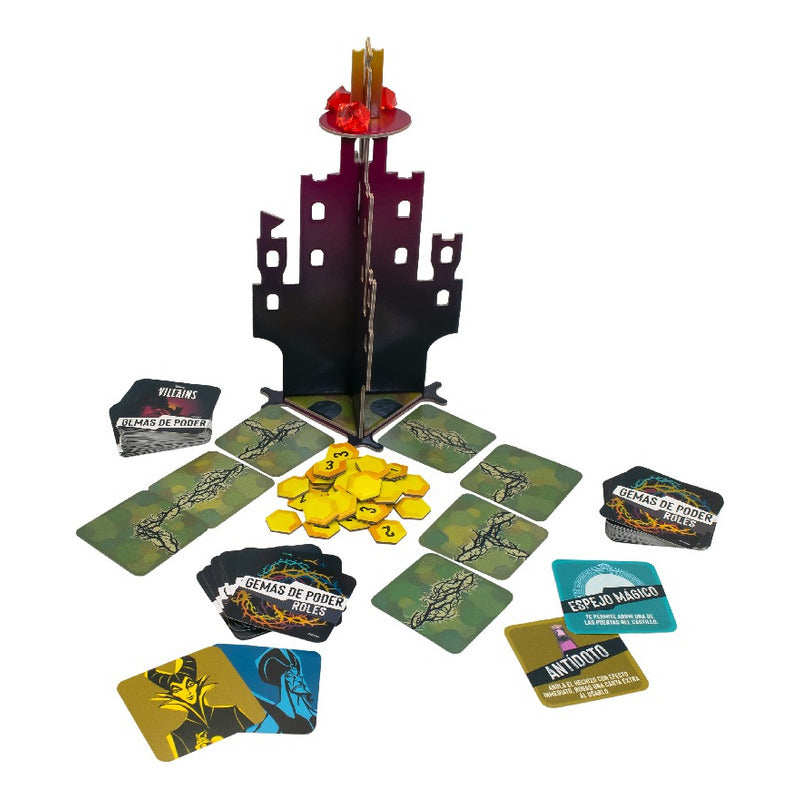 Disney Villans Juego De Mesa Gemas De Poder Novelty