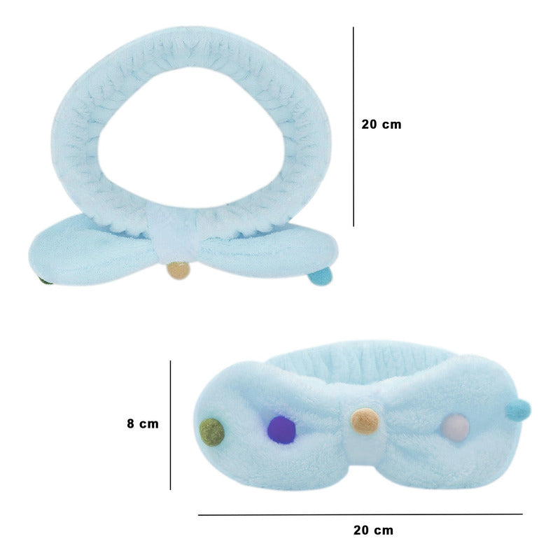 Diadema Sujetador De Cabello Para Limpieza Facial Flori®