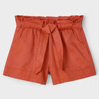 Short Para Niña Cintura Elástica Mod.3202 Marca Mayoral® Teja Lisa 10 Años