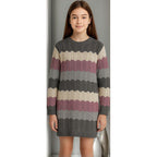 Vestido Tejido Tricot Para Niña Mod.7984 Marca Mayoral® Lavanda Tricot 18
