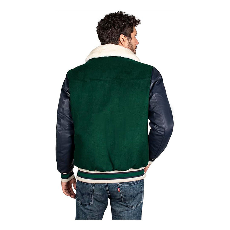 Chamarra Bomber Para Hombre Cw83-pol8906 Greenlander®
