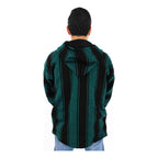 Suéter Poncho Canguro Artesanal Hoodie Acrilico Colores