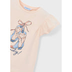 Blusa Casual Para Niña Mod. 3007 Marca Mayoral® Salmon Lisa 7 Años