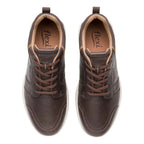 Tenis Casual De Piel Para Hombre Mod.403020 Marca Flexi® Chocolate Lisa 26.5 Mx