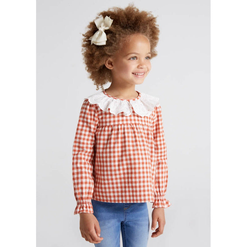 Blusa De Niña Manga Larga Mod.4192 Marca Mayoral®