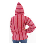 Suéter Poncho Canguro Artesanal Hoodie Acrilico Colores