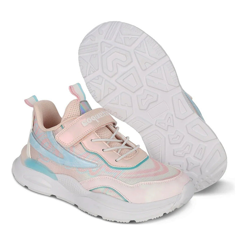 Tenis Para Niña Mod. 203501-o Marca Coqueta Y Audaz