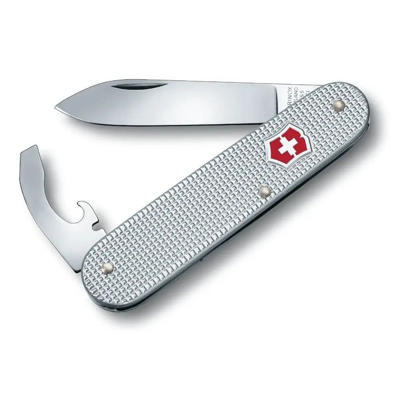 Navaja De Bolsillo Victorinox Bantam Alox 84mm 0.2300.26 Color Plata Plateado