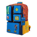 Mochila Azul Extra Grande Bros Chenson Onder Diseño De La Tela Liso Multicolor Mario Bros