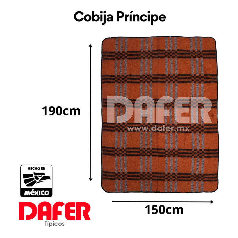 Cobija Mexicana Príncipe De Color Económica 1.9x1.5m