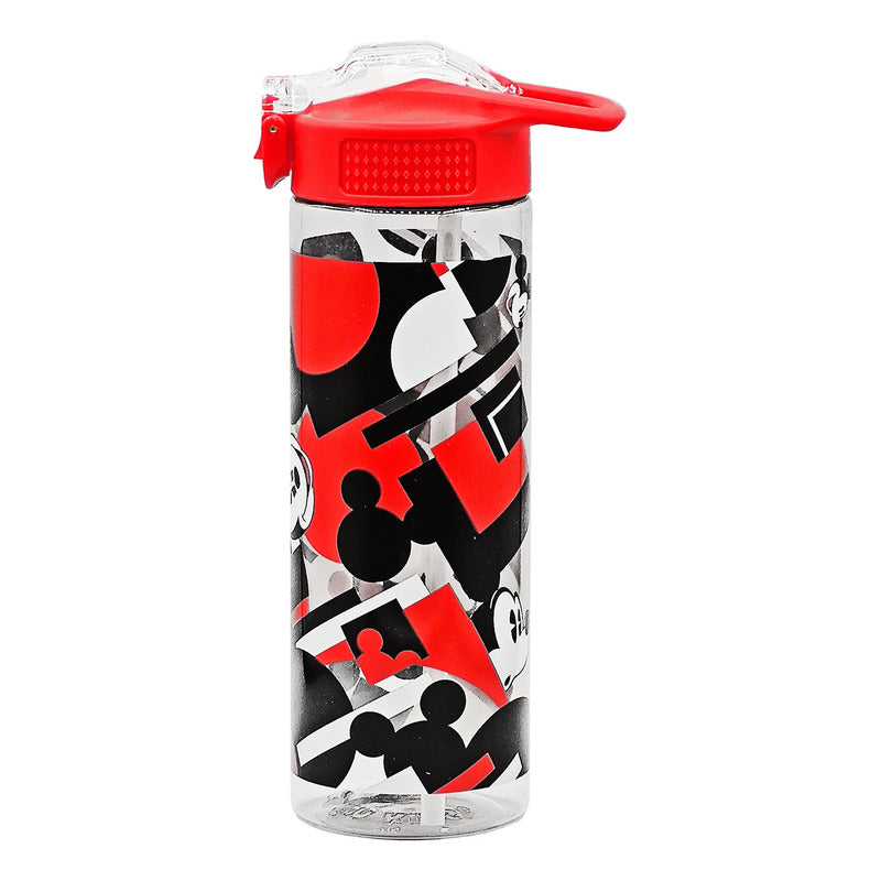 Botella De Agua Ligera Con Manija Para Niños Varios Diseños Mickey 1705-54