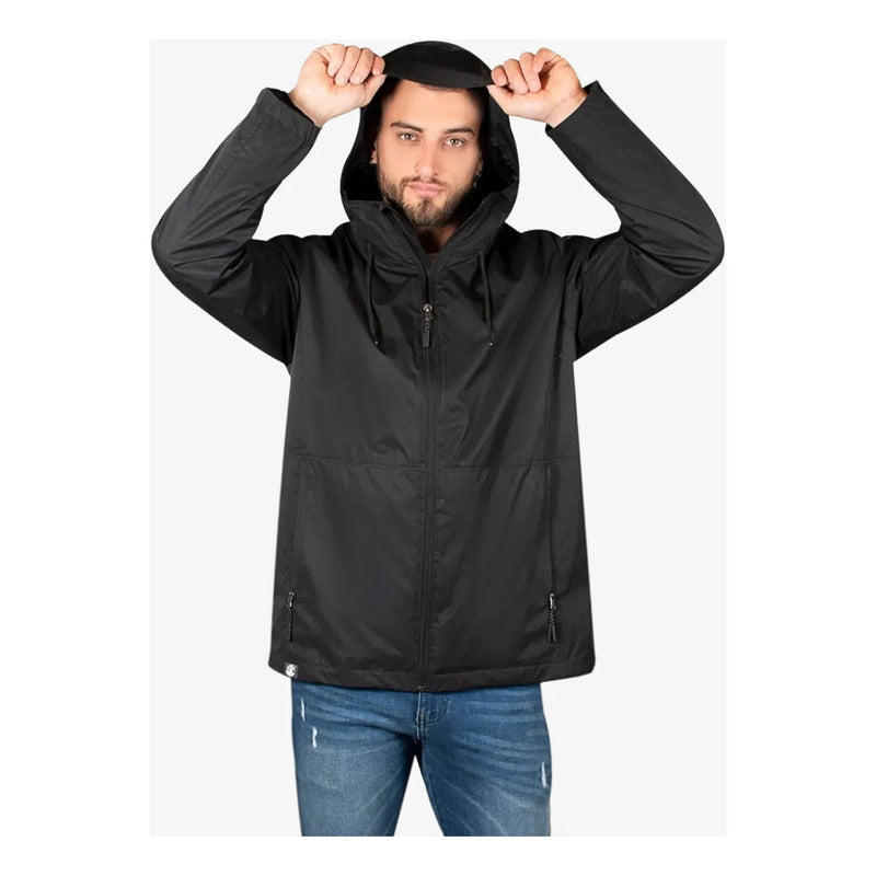Chamarra + Sudadera Para Hombre Cw86-pol8722 Greenlander® Negro Gris M Lisa