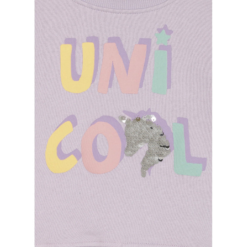 Sueter De Niña Unicornio Mod.226-6020al Marca Losan®