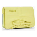 Cartera Con Fruncido Para Mujer Mod.26sayp Desigual® Amarillo Liso