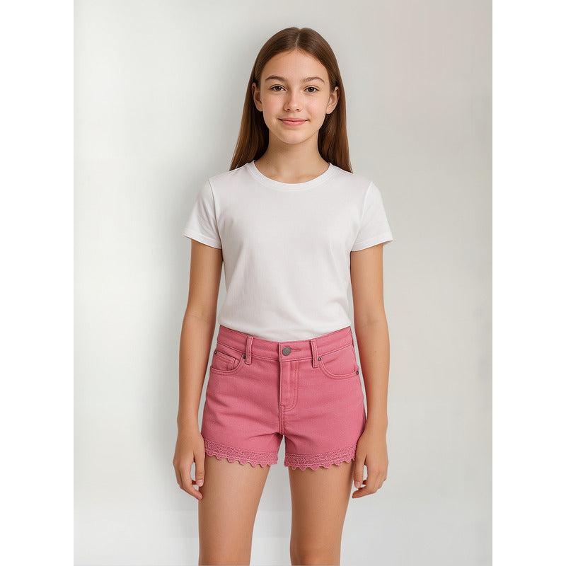 Short Con Olán Y Ajustador Interior Mod.014-9008al Losan®