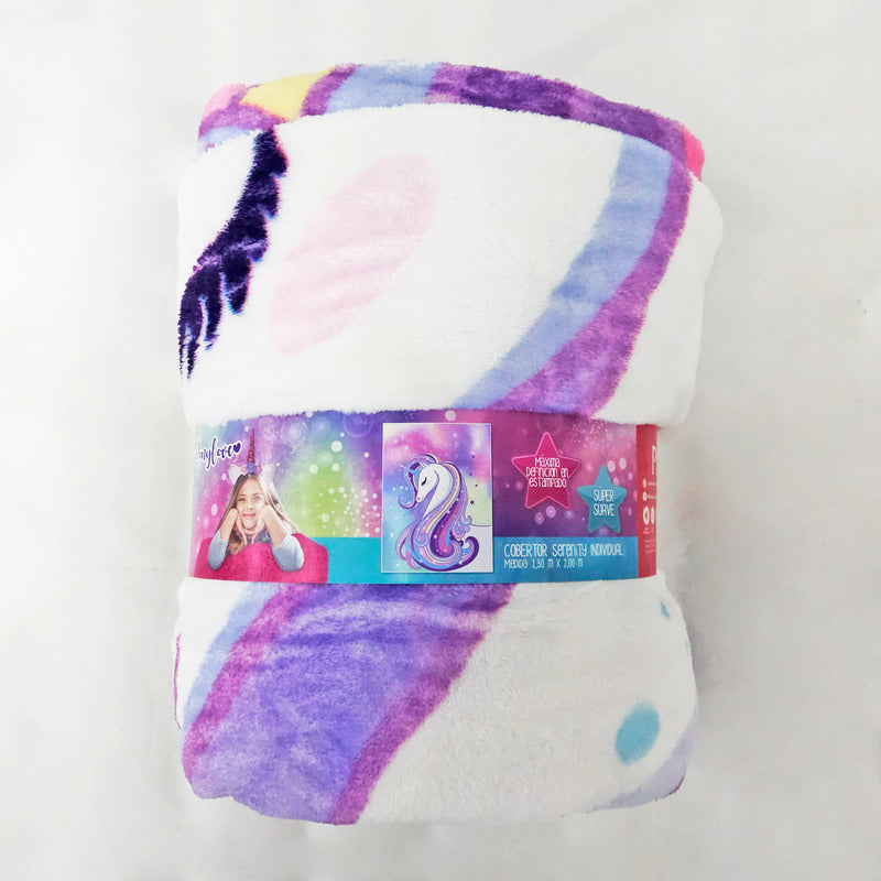Frazada Individual Suave Infantil 1.50x2m Providencia®