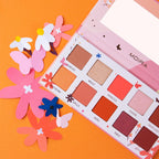 Sombras De Ojos 10 Tonos Mod. Little Fairytales Marca Moira® Cálidos