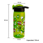 Botella Infantil Ligera Para Agua 700ml Diseños Animados