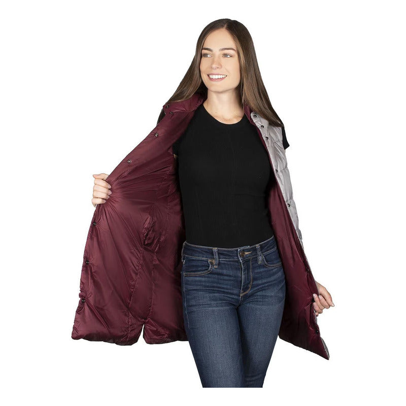 Chaleco Largo De Pluma Para Mujer Dw83-vpol8746 Greenlander®