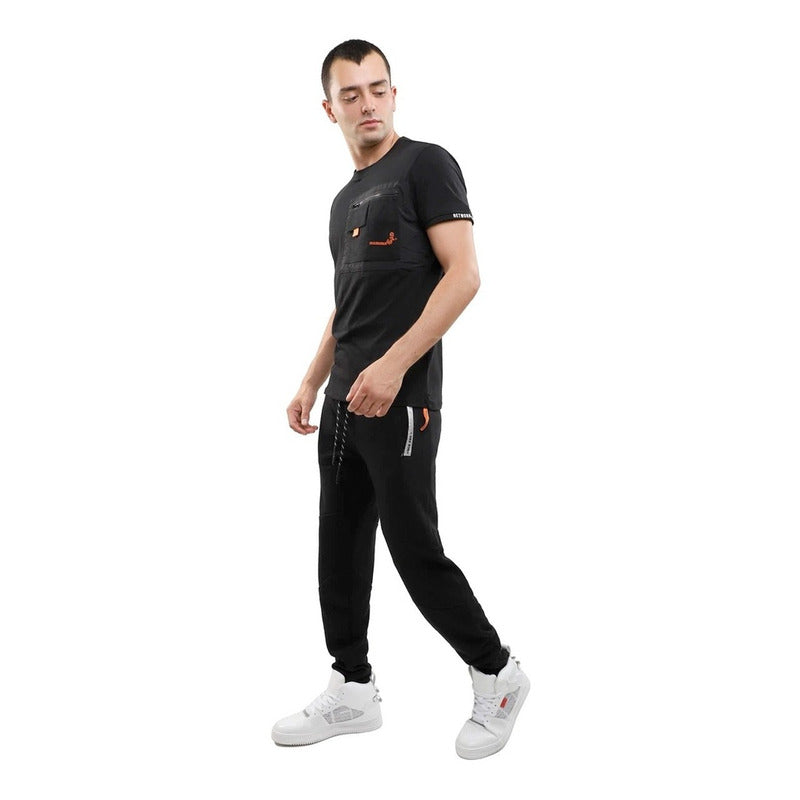 Playera Manga Corta Marca Lob® Mod.cppm0974