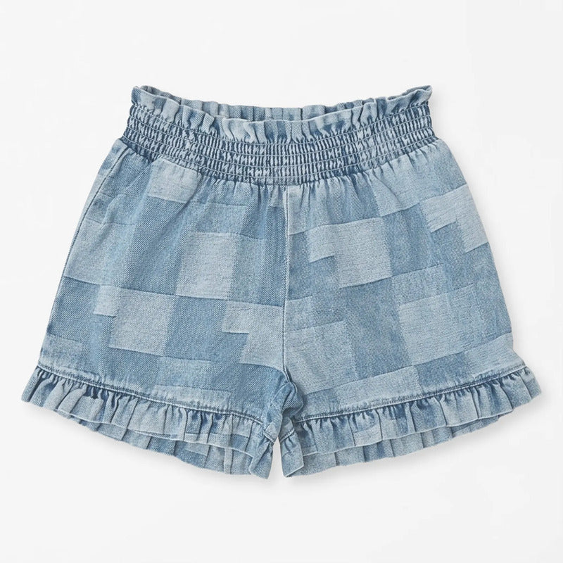 Short Casual Para Niña Mod. Zkgap0402 Marca Zippy® Denim Lisa 11-12 Años