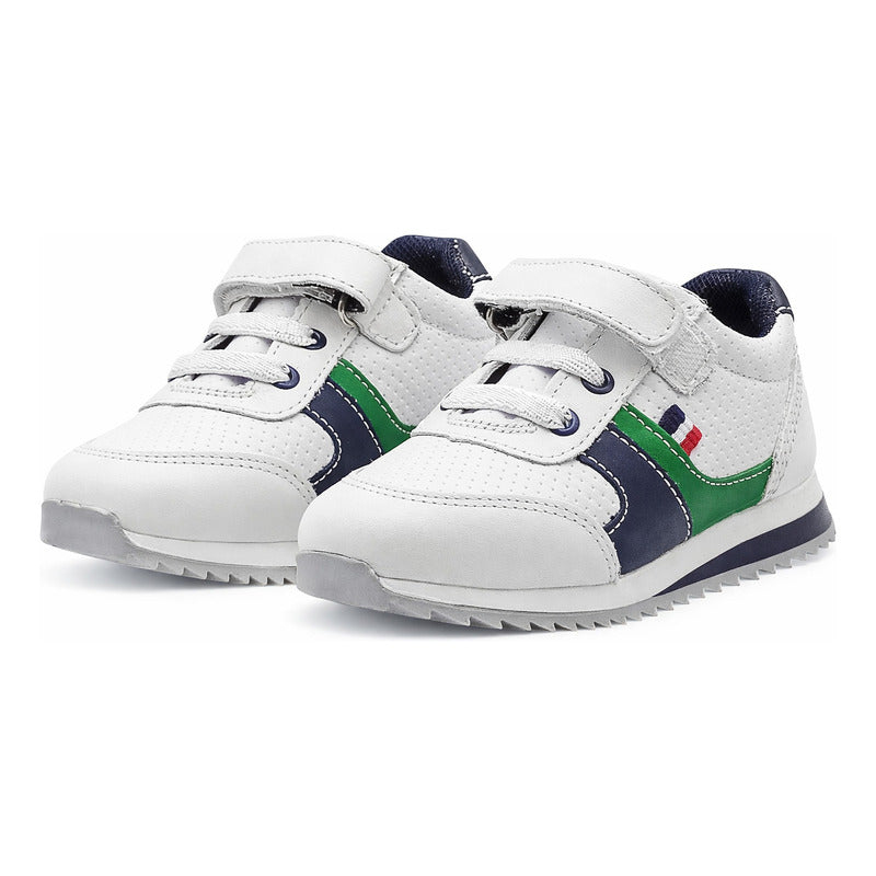 Tenis Para Niño Mod.28994 Marca Mini Burbujas®