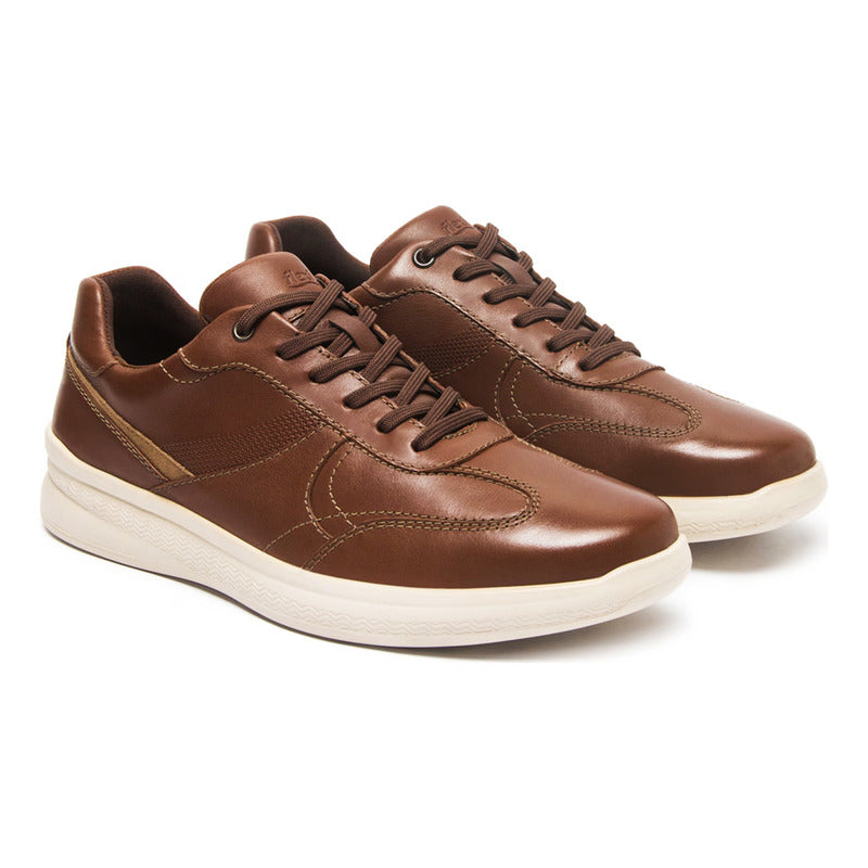 Zapato Oxford Casual Para Hombre Mod.408215 Marca Flexi®