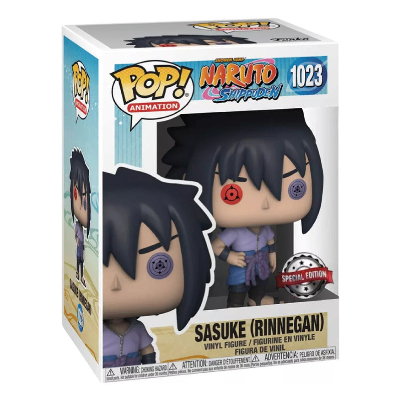 Funko Pop® Sasuke Rinnegan1023 Naruto Shippuden Figura Vinil