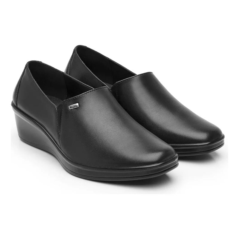 Zapato De Cuña Mocasin Para Mujer Mod.136707 Marca Flexi®